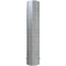 Barrier bollard | Steel tube  323 x 5 mm | stationary | for setting in concrete | hot-dip galvanized | total length: 1500 mm | with welded steel cap